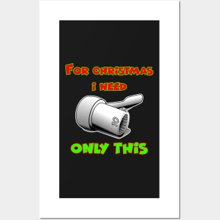 Merry chrismas, car guy, car enthusiast merry chrismas, happy holidays, 10mm socket wrench  (1) Posters and Art